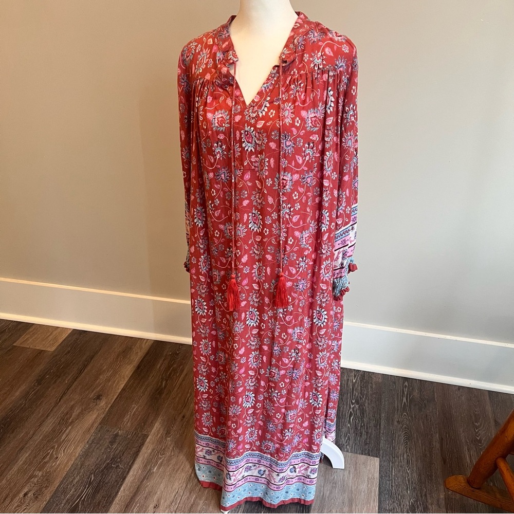 Natural Life Pink / Floral Maxi Dress